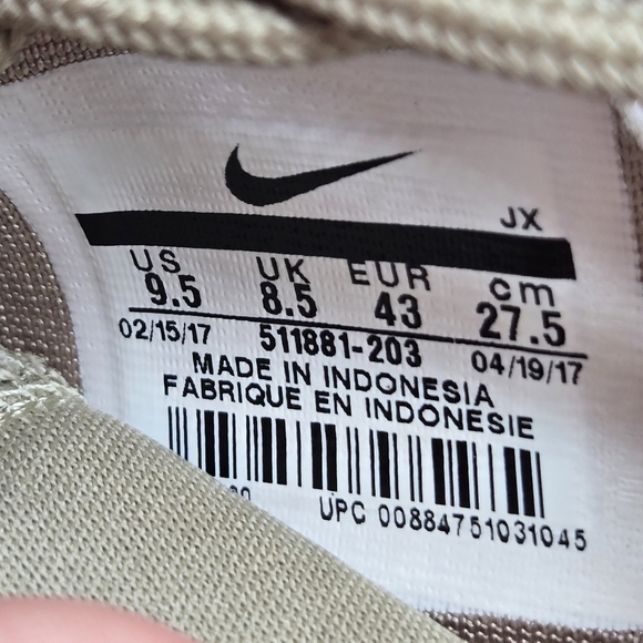 Nike Roshe Run One 'Khaki' Men's Running Shoes Size 9.5 - Picture 8 of 8